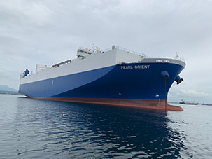 FUJITRANS LOGISTICS PHILIPPINES, INC. が「PEARL ORIENT」を就航