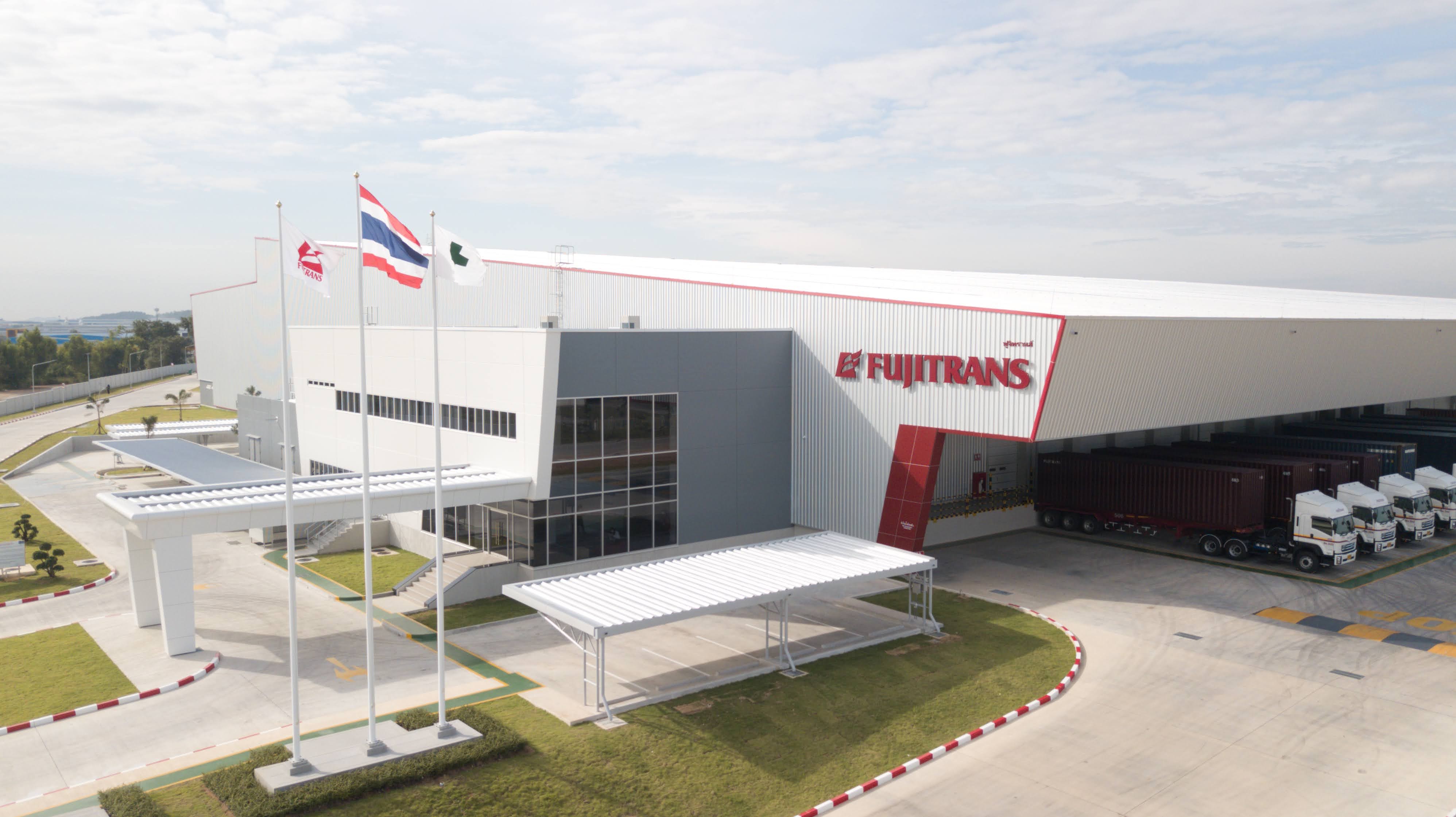 FUJITRANS LOGISTICS (THAILAND) CO., LTD.の3棟目倉庫を開設